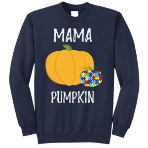 Mamapumpkin Autism Awareness Women Mom Funny Sweatshirt