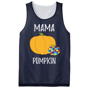 Mamapumpkin Autism Awareness Women Mom Funny Mesh Reversible Basketball Jersey Tank