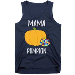 Mamapumpkin Autism Awareness Women Mom Funny Tank Top