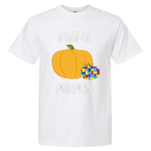 Mamapumpkin Autism Awareness Women Mom Funny Garment-Dyed Heavyweight T-Shirt