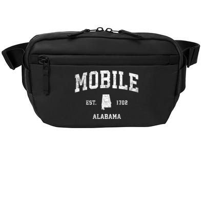 Mobile Alabama Al Vintage Established Sports Design Crossbody Pack