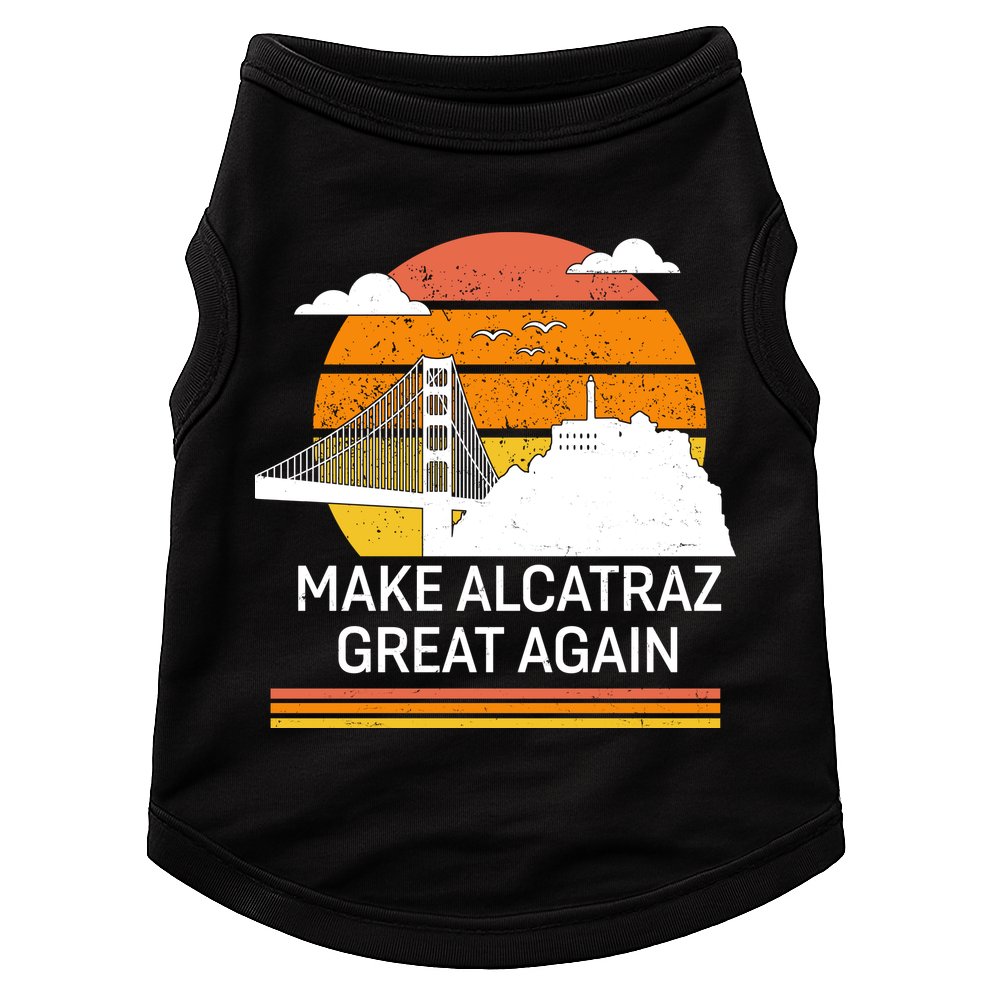 Make America Alcatraz Great Again Doggie Tank