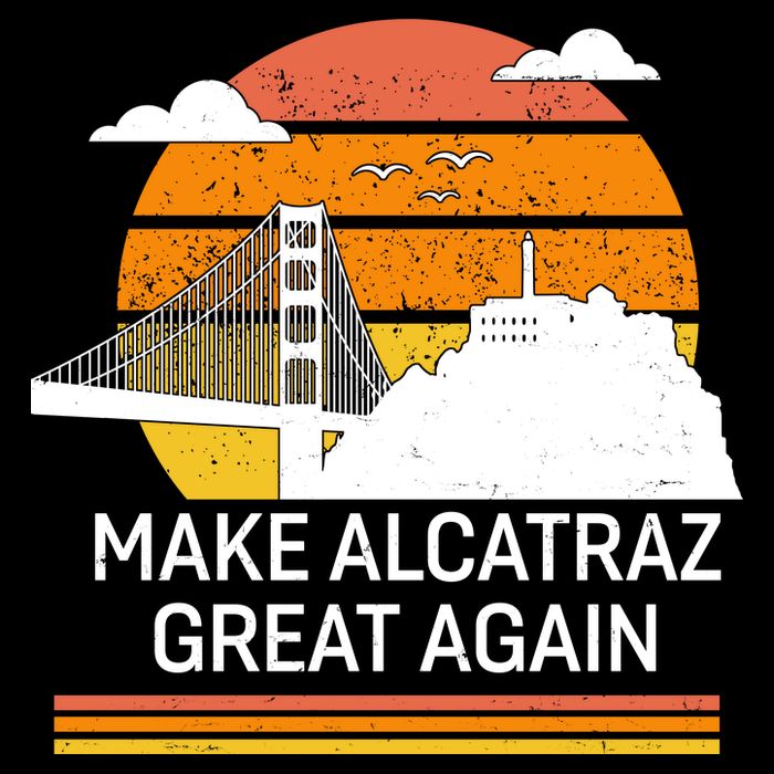 Make America Alcatraz Great Again Cooling Performance Crew T-Shirt