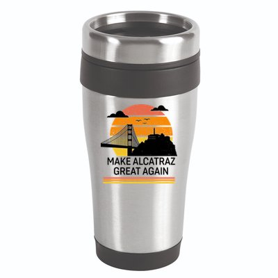 Make America Alcatraz Great Again 16oz Travel Tumbler