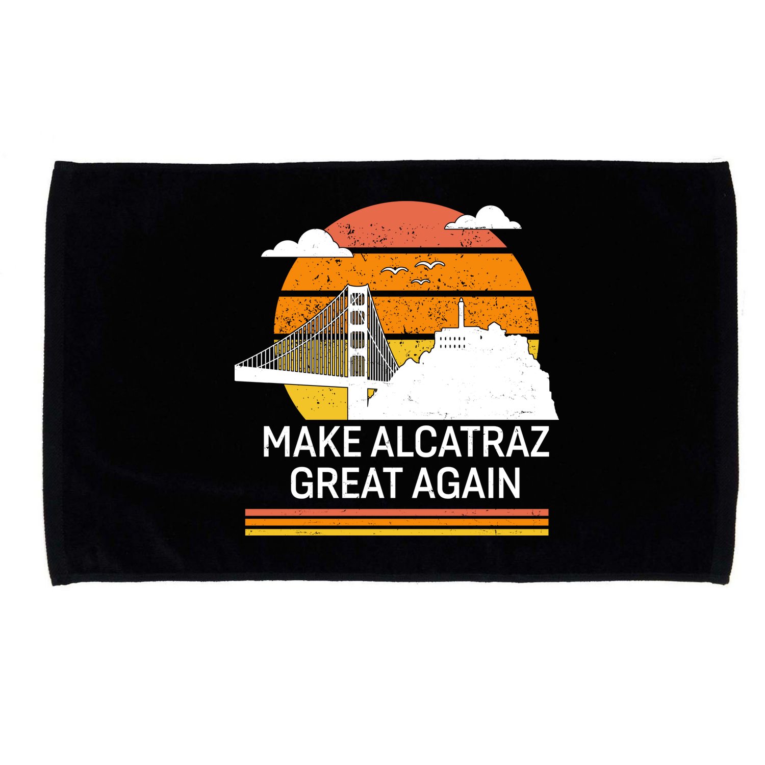 Make America Alcatraz Great Again Microfiber Hand Towel