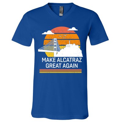 Make America Alcatraz Great Again V-Neck T-Shirt