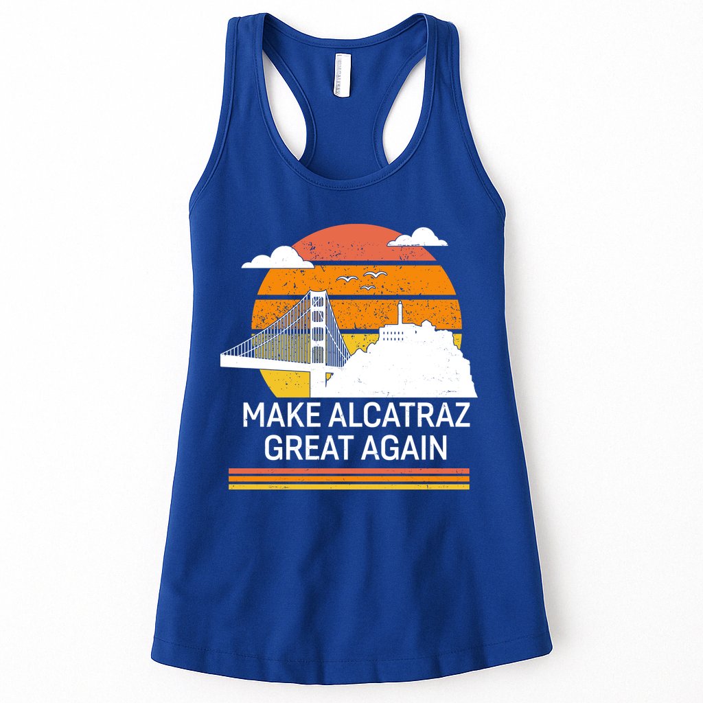 Make America Alcatraz Great Again Womens Tank Top