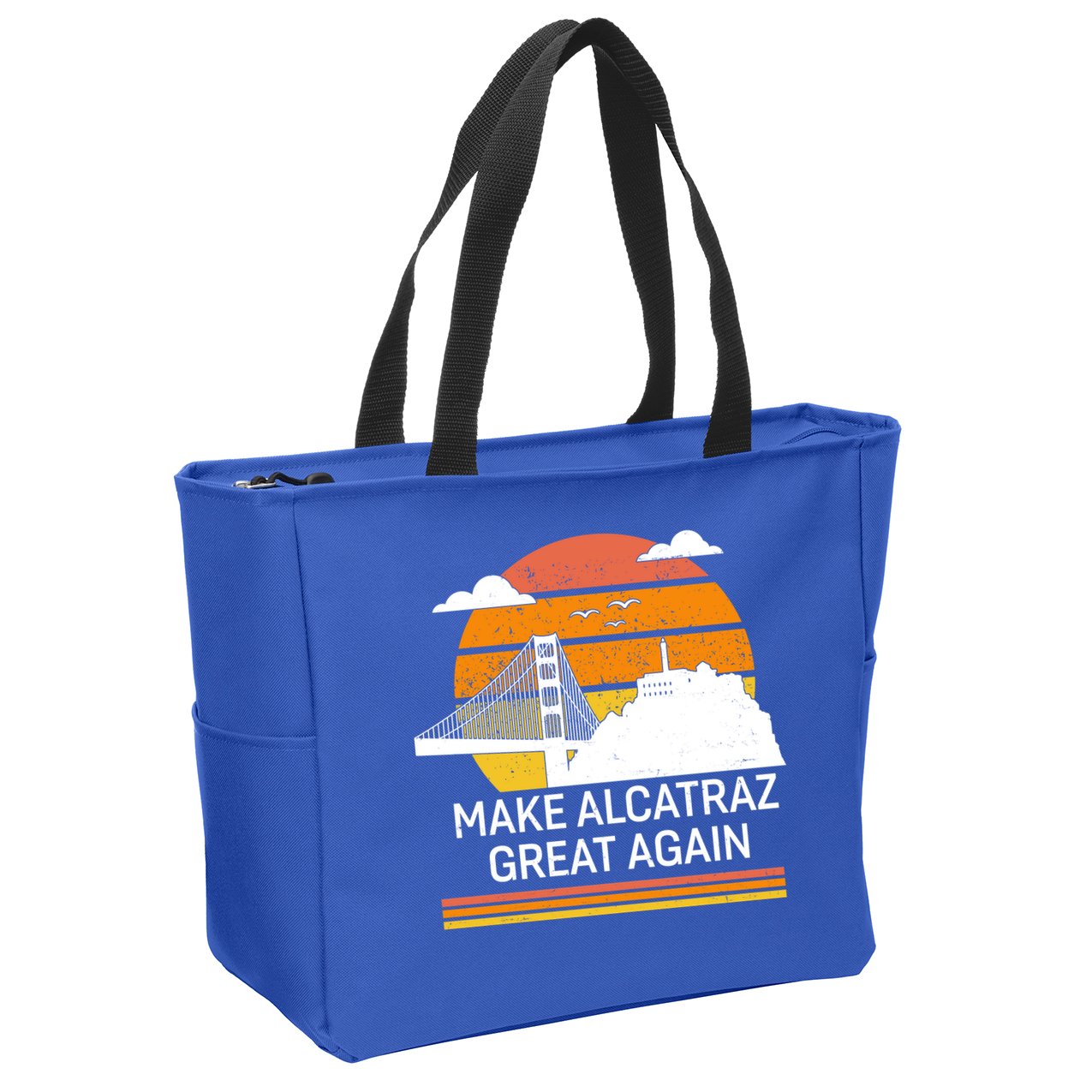 Make America Alcatraz Great Again Zip Tote Bag