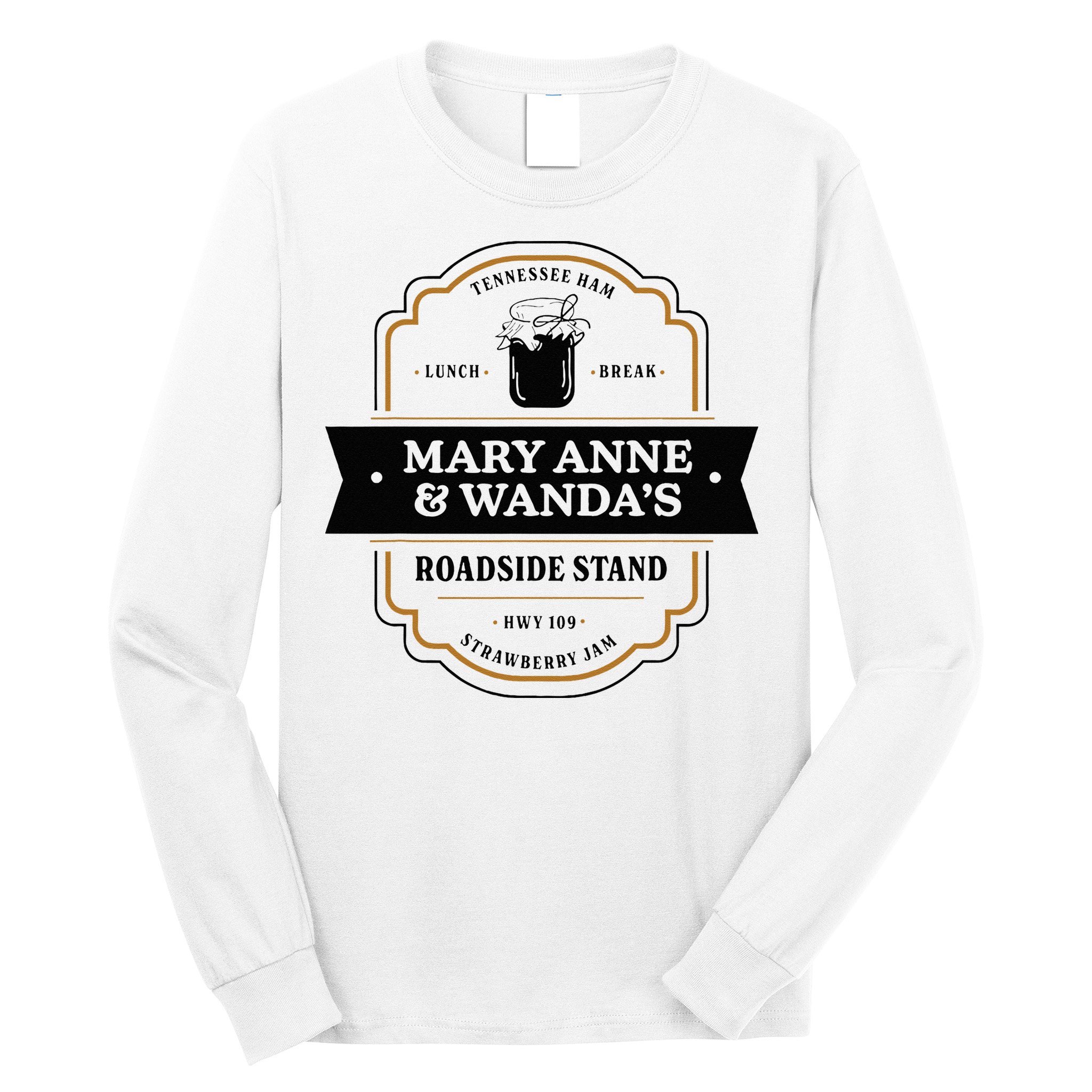 Mary Anne And Wanda Farmers Market Tennessee Ham Long Sleeve Shirt