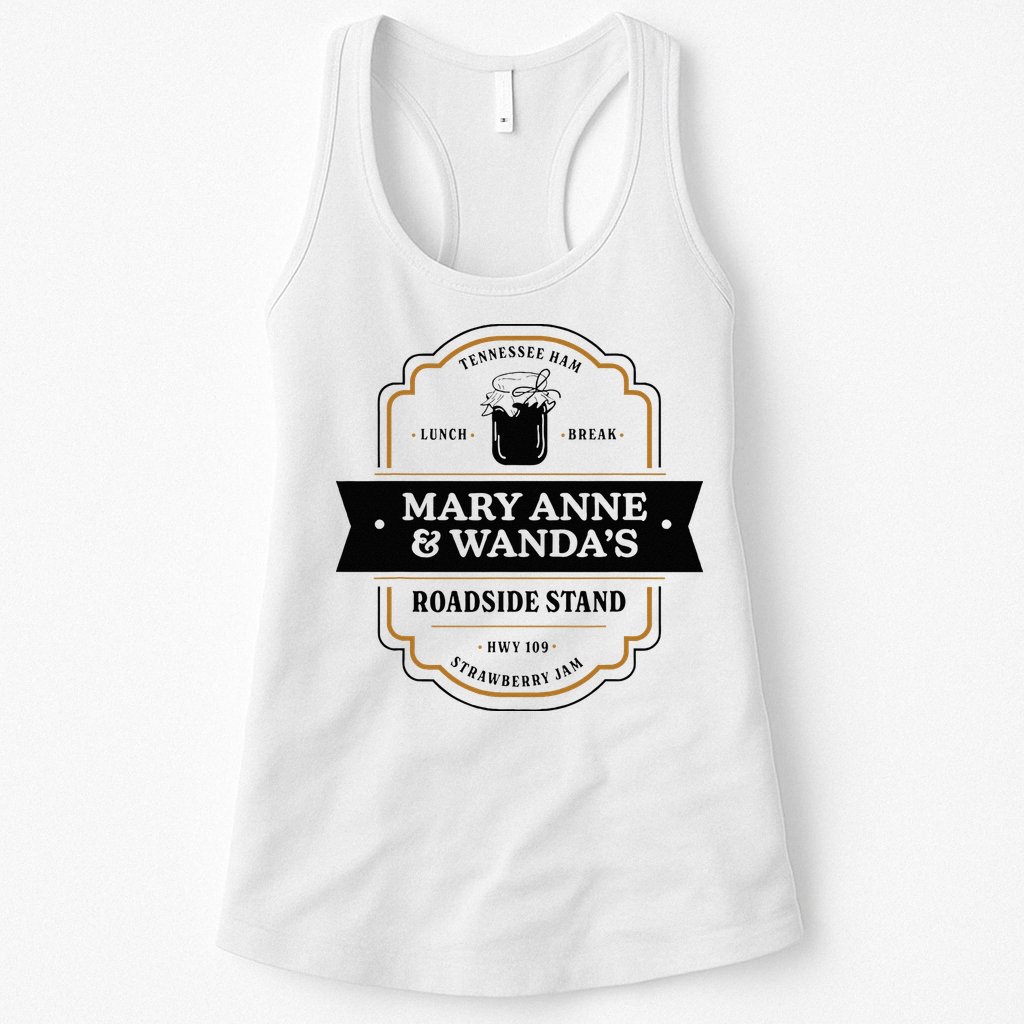 Mary Anne And Wanda Farmers Market Tennessee Ham Womens Tank Top