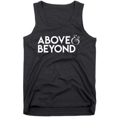 Motivational Above And Beyond Tank Top