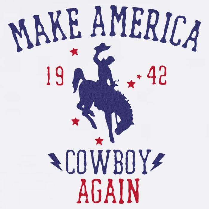 Makes America A Cowboy Again Western Life Country Visor