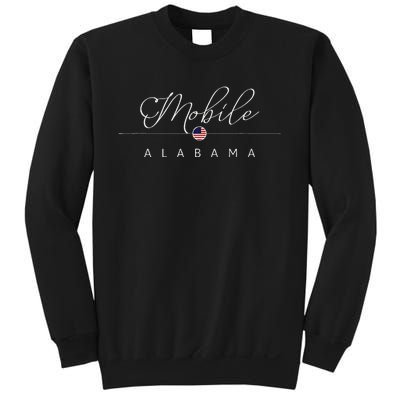 Mobile Alabama Al On Mobile Sweatshirt