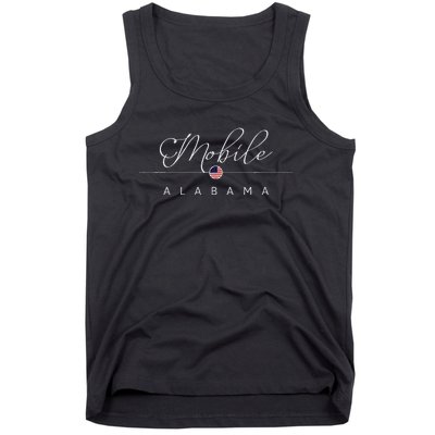 Mobile Alabama Al On Mobile Tank Top