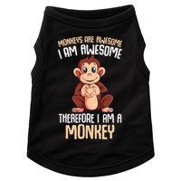 Monkeys Are Awesome Monkey Doggie Tank