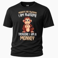 Monkeys Are Awesome Monkey Performance Shirt