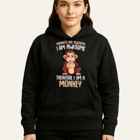 Monkeys Are Awesome Monkey Hoodie
