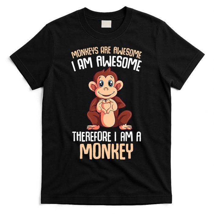 Monkeys Are Awesome Monkey T-Shirt