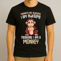 Monkeys Are Awesome Monkey T-Shirt