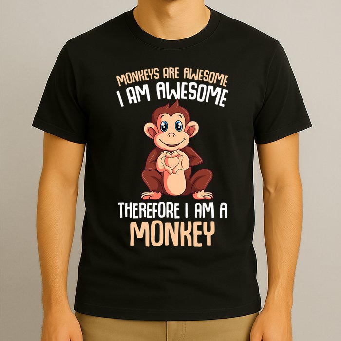 Monkeys Are Awesome Monkey T-Shirt
