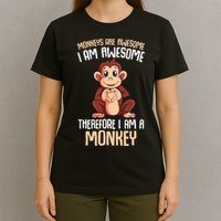 Monkeys Are Awesome Monkey T-Shirt