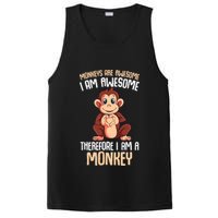 Monkeys Are Awesome Monkey PosiCharge Competitor Tank