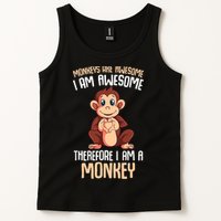 Monkeys Are Awesome Monkey Tank Top