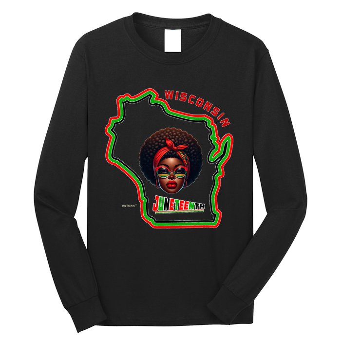 Miltown African American Black History Long Sleeve Shirt