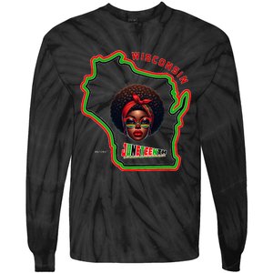 Miltown African American Black History Tie-Dye Long Sleeve Shirt