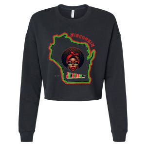 Miltown African American Black History Cropped Pullover Crew