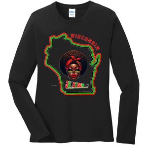 Miltown African American Black History Ladies Long Sleeve Shirt