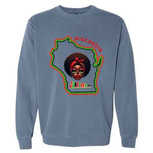 Miltown African American Black History Garment-Dyed Sweatshirt