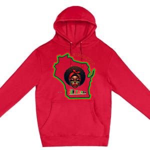 Miltown African American Black History Premium Pullover Hoodie