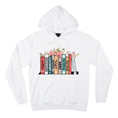 Music Albums As Books Folk Music Hoodie