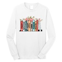 Music Albums As Books Folk Music Long Sleeve Shirt