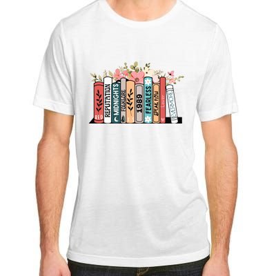 Music Albums As Books Folk Music Adult ChromaSoft Performance T-Shirt