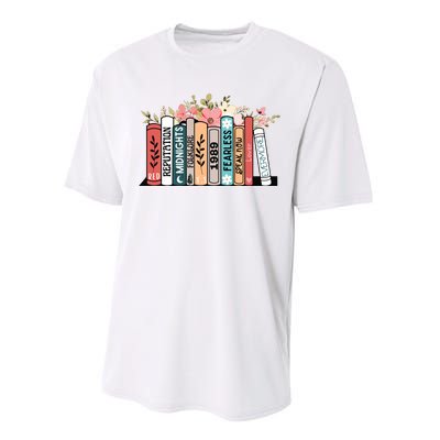 Music Albums As Books Folk Music Performance Sprint T-Shirt