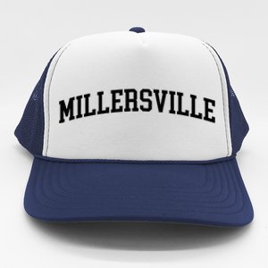 Millersville Athletic Arch College University Alumni Trucker Hat