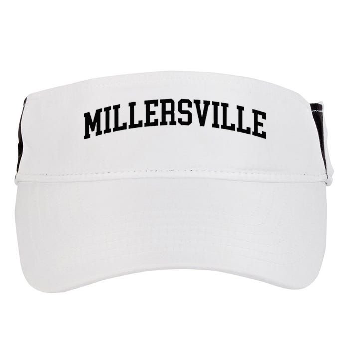 Millersville Athletic Arch College University Alumni Adult Drive Performance Visor