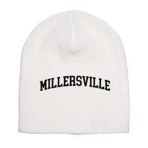 Millersville Athletic Arch College University Alumni Short Acrylic Beanie