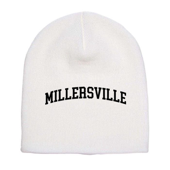 Millersville Athletic Arch College University Alumni Short Acrylic Beanie