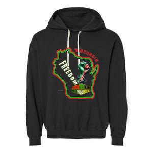 Miltown African American Black History Garment-Dyed Fleece Hoodie