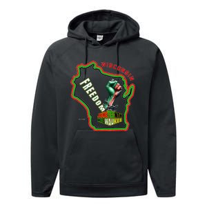 Miltown African American Black History Performance Fleece Hoodie