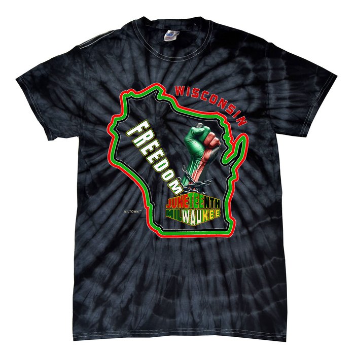 Miltown African American Black History Tie-Dye T-Shirt