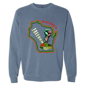 Miltown African American Black History Garment-Dyed Sweatshirt