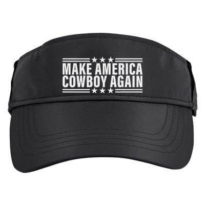 Makes America A Cowboy Again Adult Drive Performance Visor