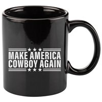 Makes America A Cowboy Again 11oz C Handle Ceramic Mug
