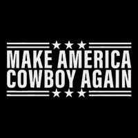 Makes America A Cowboy Again Drawstring Bag