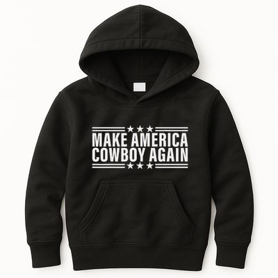 Makes America A Cowboy Again Kids Hoodie