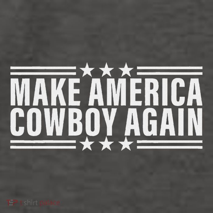 Makes America A Cowboy Again Vector Backpack